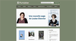 Desktop Screenshot of editionshurtubise.com